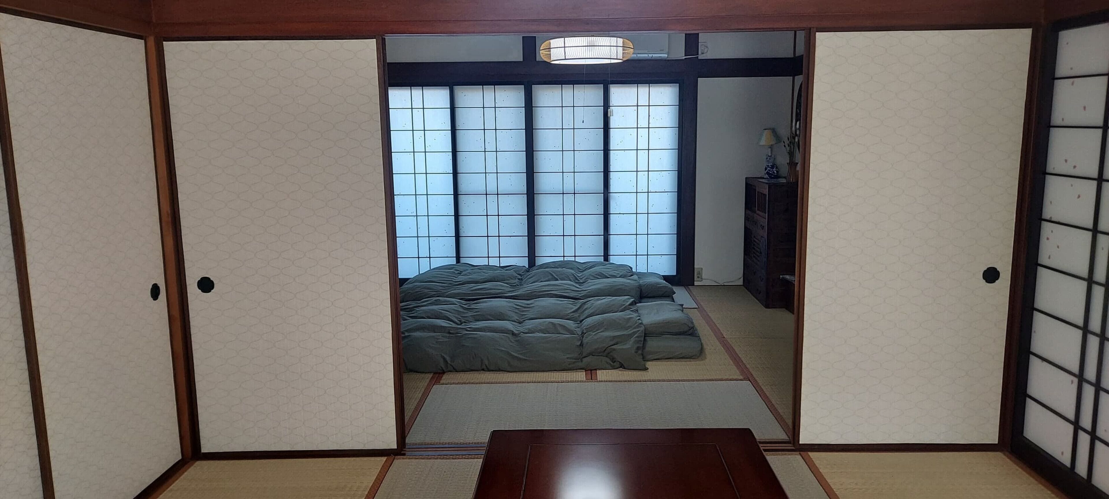 Blackout curtains, iron/ironing board, free WiFi, bed sheets