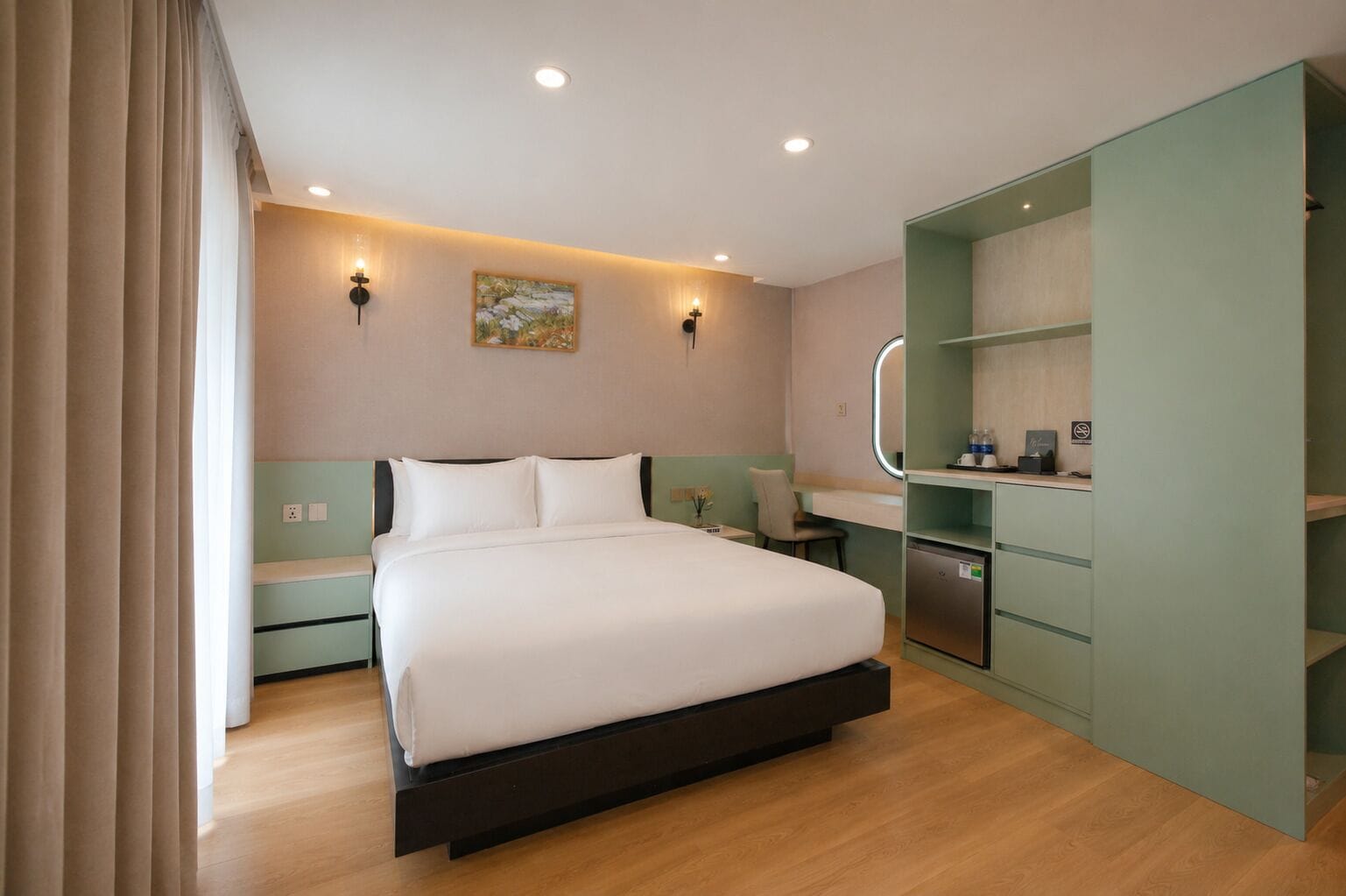 Executive suite, balkon | Gratis wifi, beddengoed