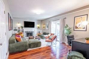 Living area - WFH + Corporate-Friendly + Bauhaus Inspired Home (Campbell)