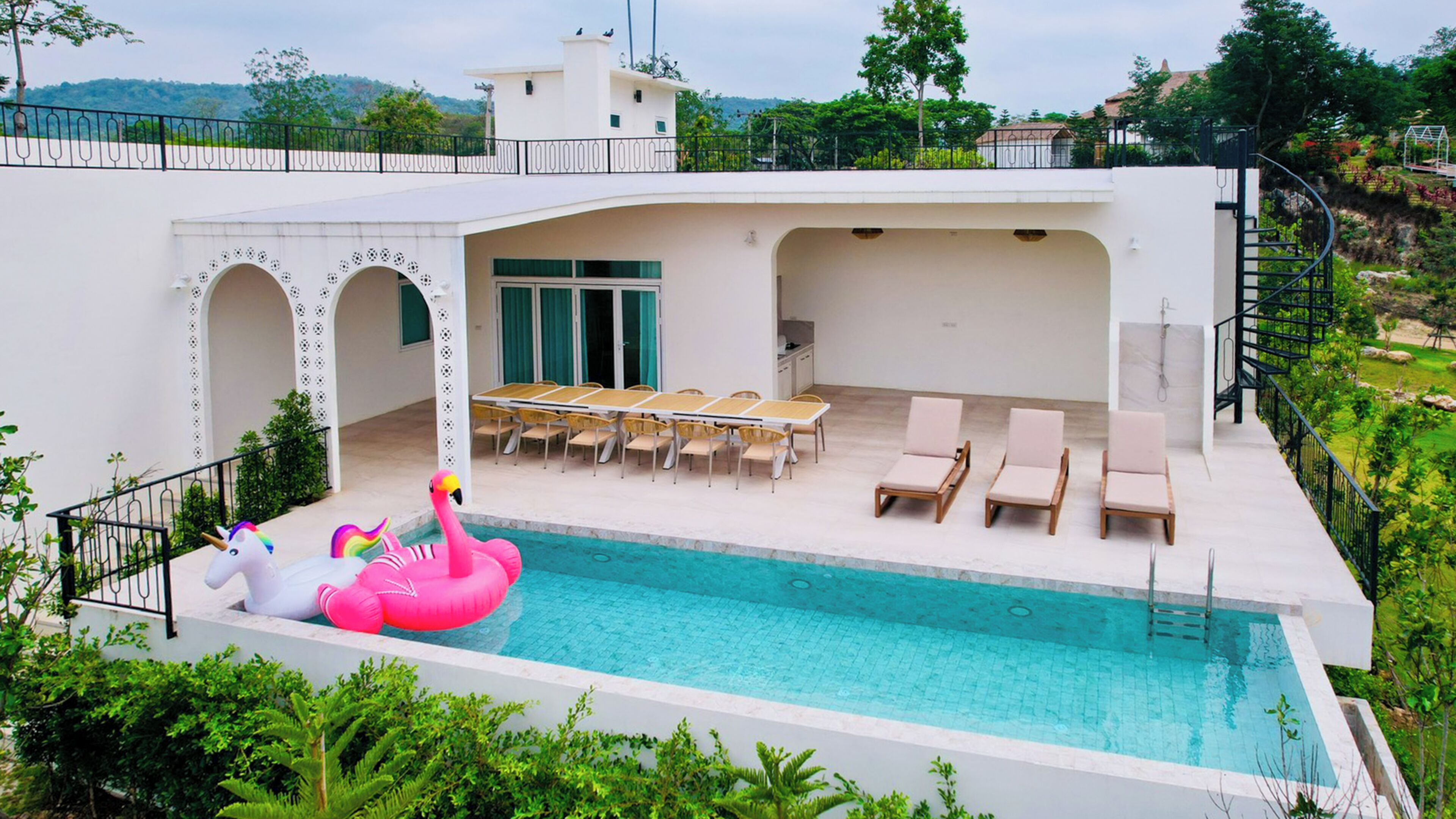 Grand Villa, 4 Bedrooms, Private Pool | Private pool