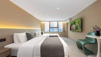 Habitación estándar con 2 camas individuales, vistas a la ciudad