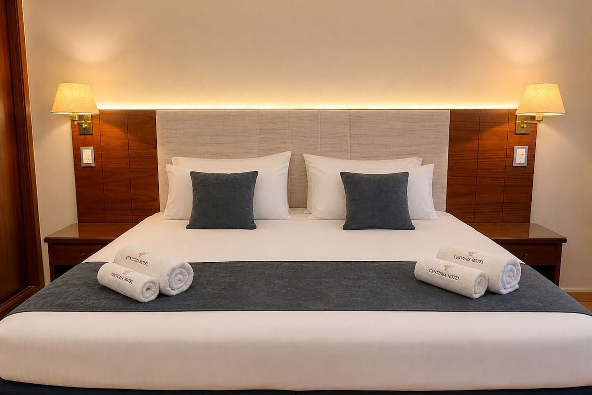 Quarto casal luxo | Cofres nos quartos, Wi-Fi de cortesia