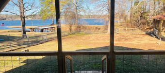 Waterfront 3-bedroom house in tranquil Many. Brand new boat dock ready for use