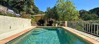 Villa for 8 guests with private pool, in the heart of Domaine de Valcros – La Londe-les-Maures