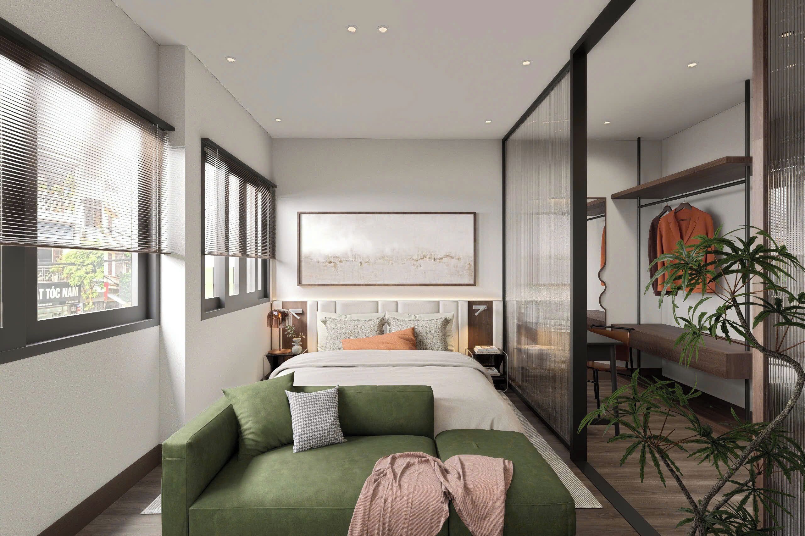 Apartemen Deluks, pemandangan kota