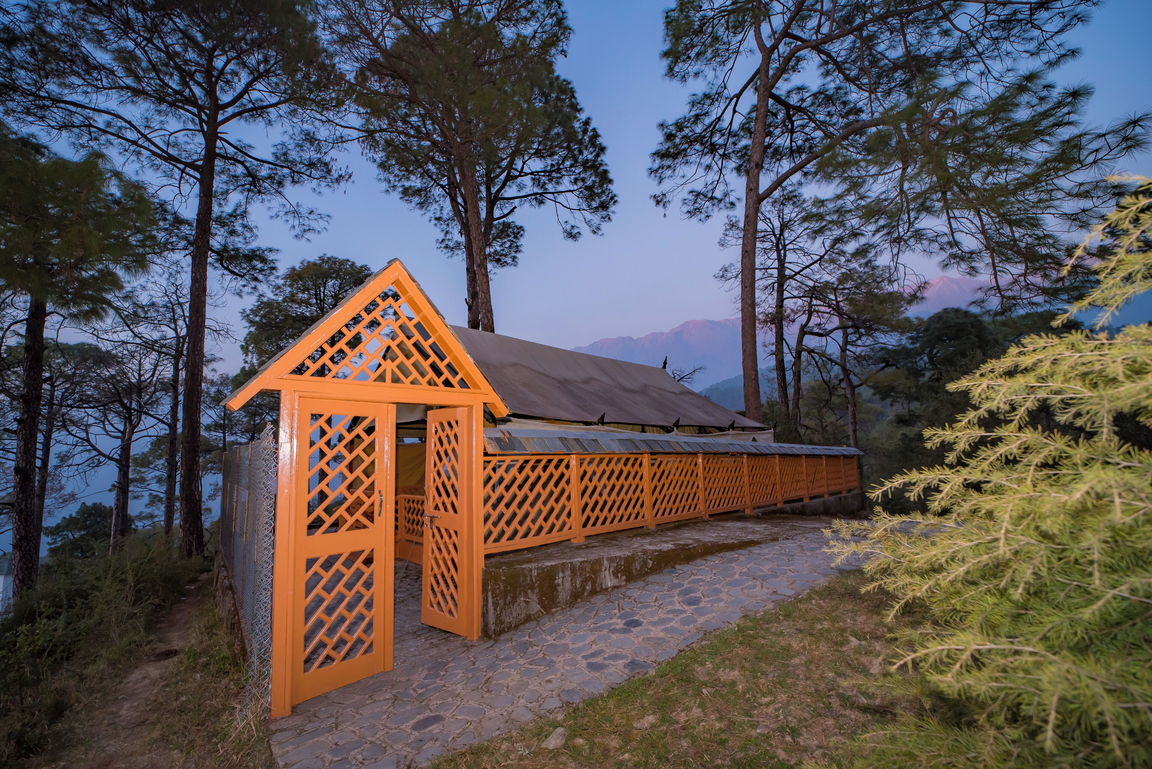 Traditional Tent | Front of property