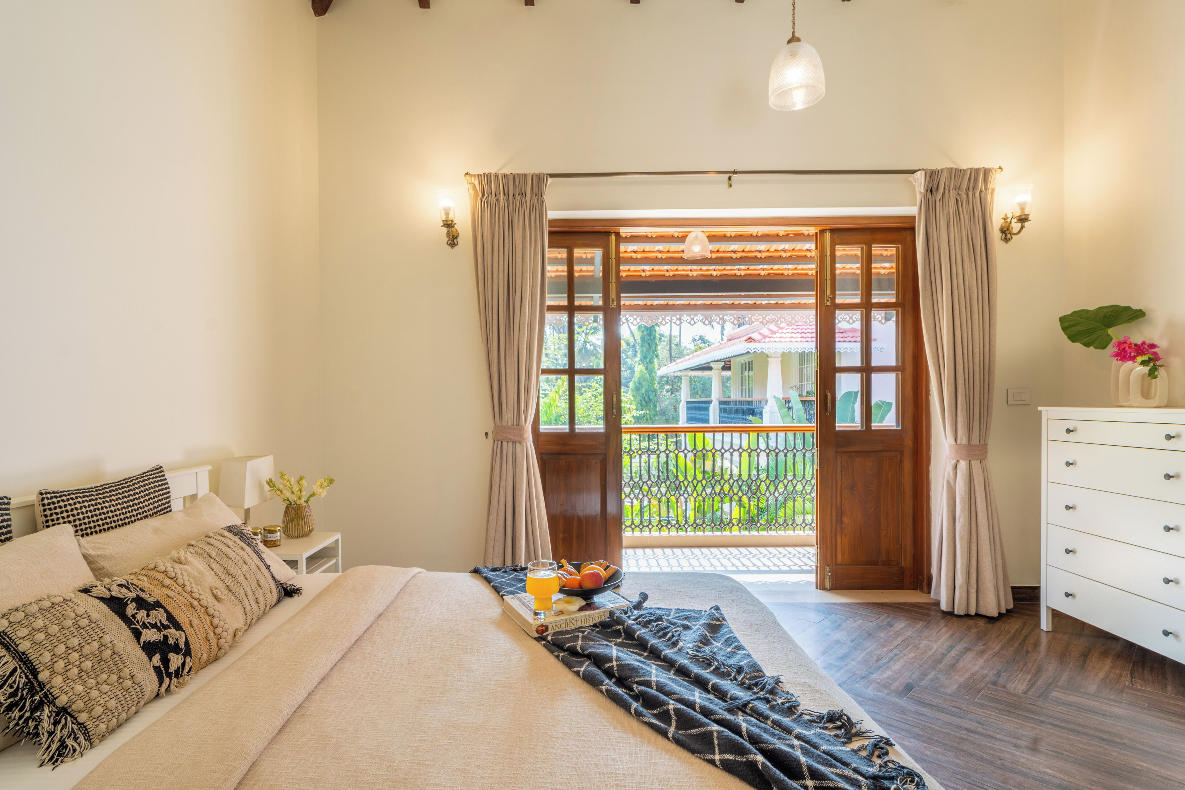 Deluxe Villa, Balcony, Garden View