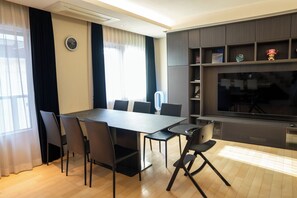 Luxury Apartment, 2 Bedrooms, Non Smoking (201) | Living area - SHIBUYA CITY HOUSE (Tokyo)