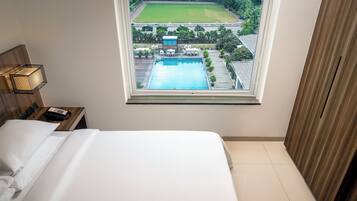Minibar, in-room safe, desk, blackout drapes