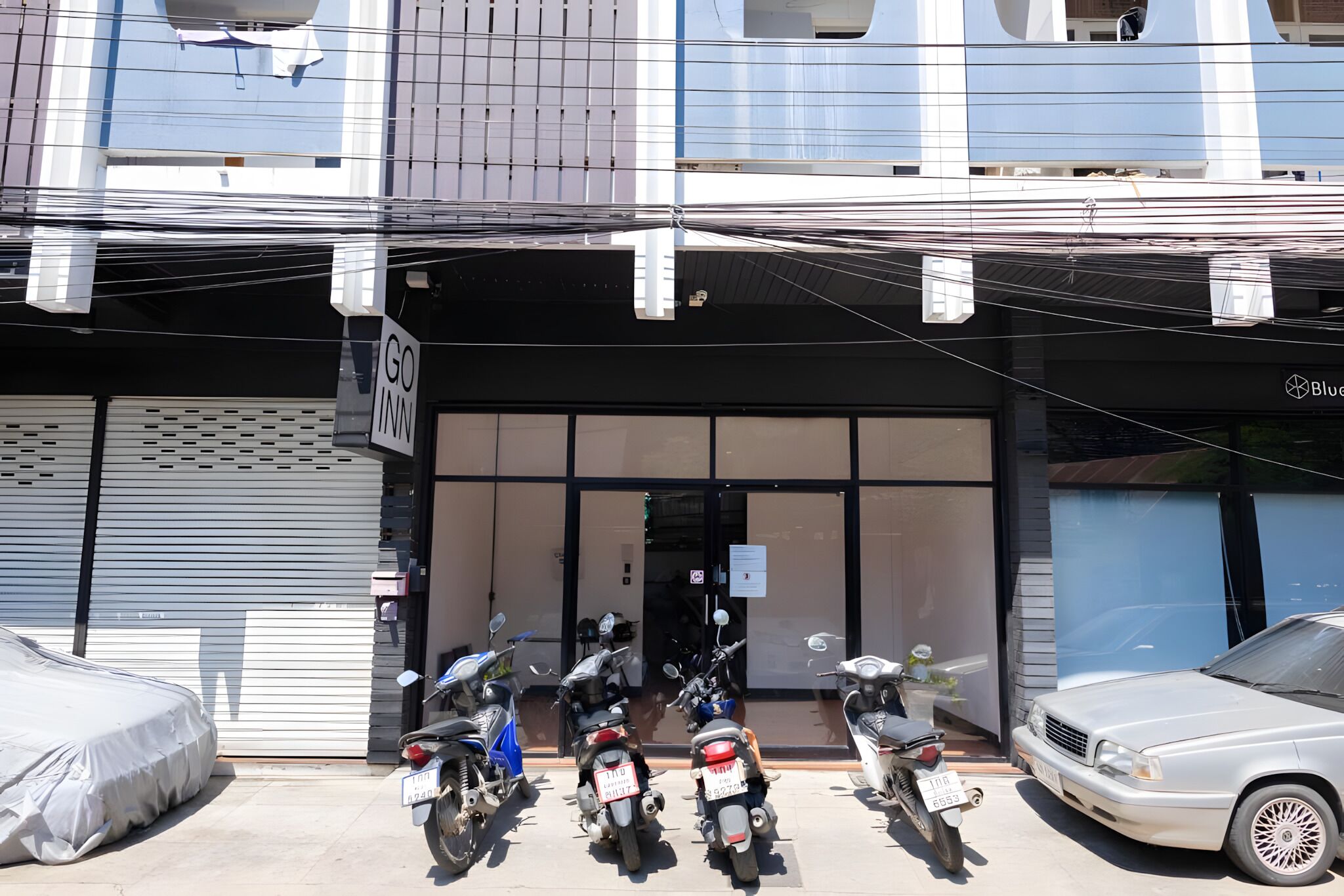 Mặt tiền nơi lưu trú
