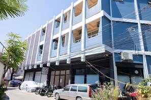 Façade de l’hébergement