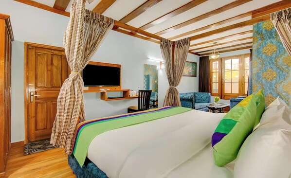 尊荣双人房, 阳台, 山谷景观