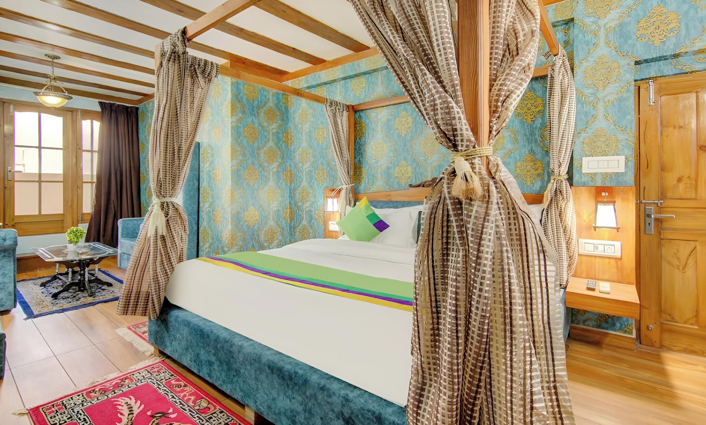 Premium dubbelrum - balkong - utsikt mot dalen