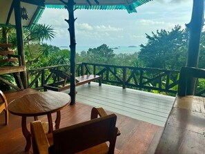 Deluxe Bungalow, Ocean View | Terrace/patio - Drifter's Anchor (Ko Change)
