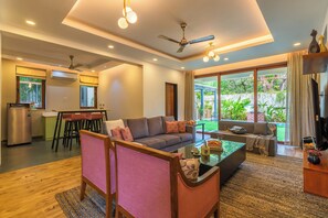 Living area - ELIVAAS Azalea 3 BHK with Pvt Pool  (Siolim)