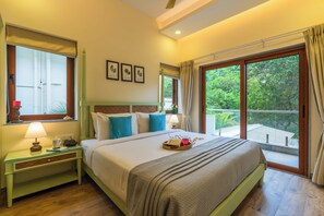 Deluxe Villa, Balcony, Garden View - ELIVAAS Azalea 3 BHK with Pvt Pool  (Siolim)