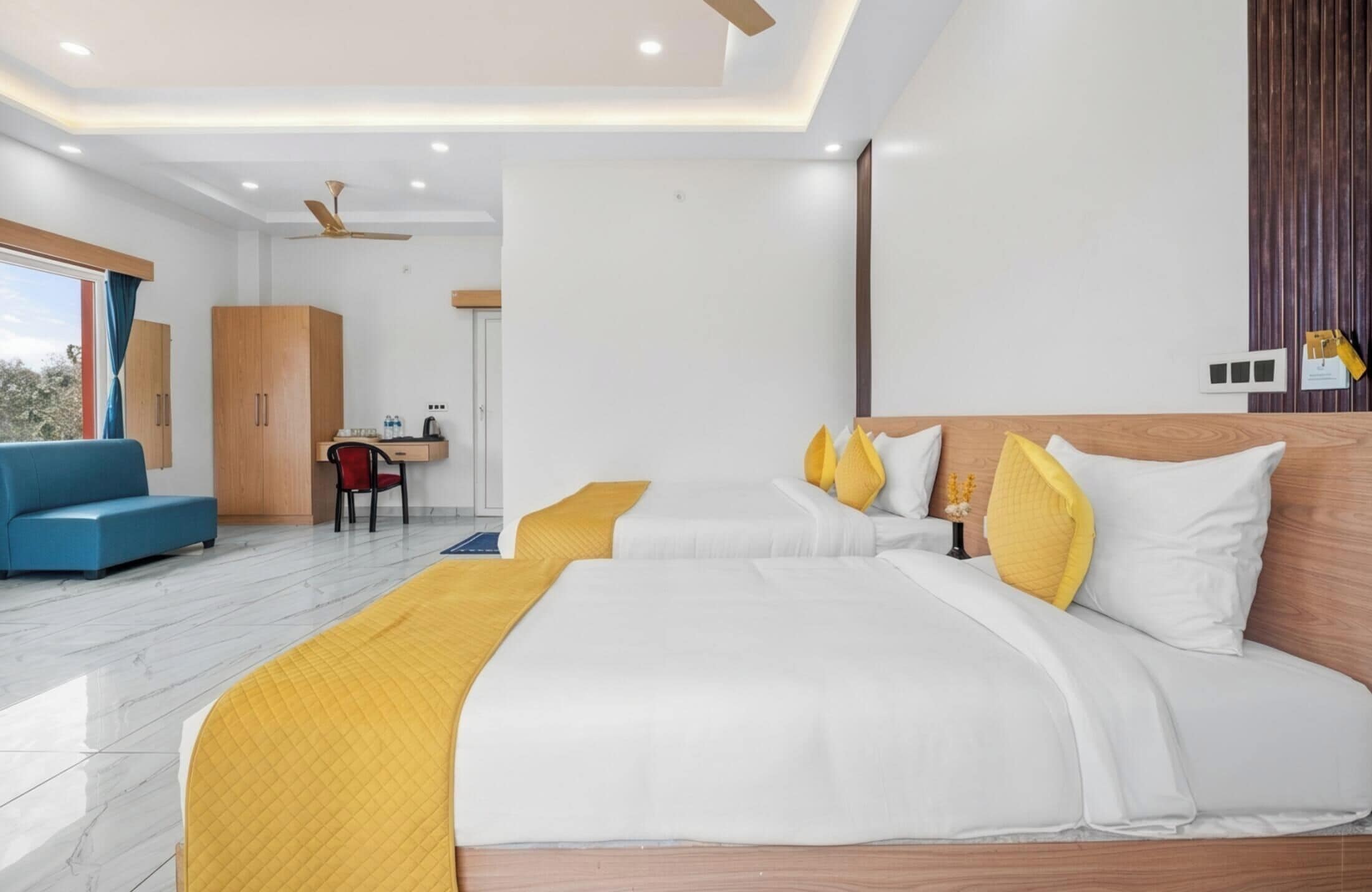 Superior Room | Desk, iron/ironing board