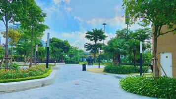 Overnattingsstedets uteområder