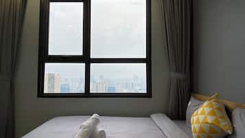 Deluxe-Zweibettzimmer, Stadtblick