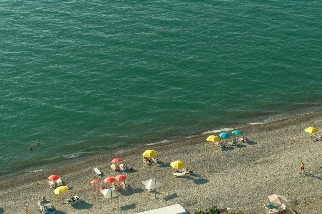 Uitzicht vanuit accommodatie