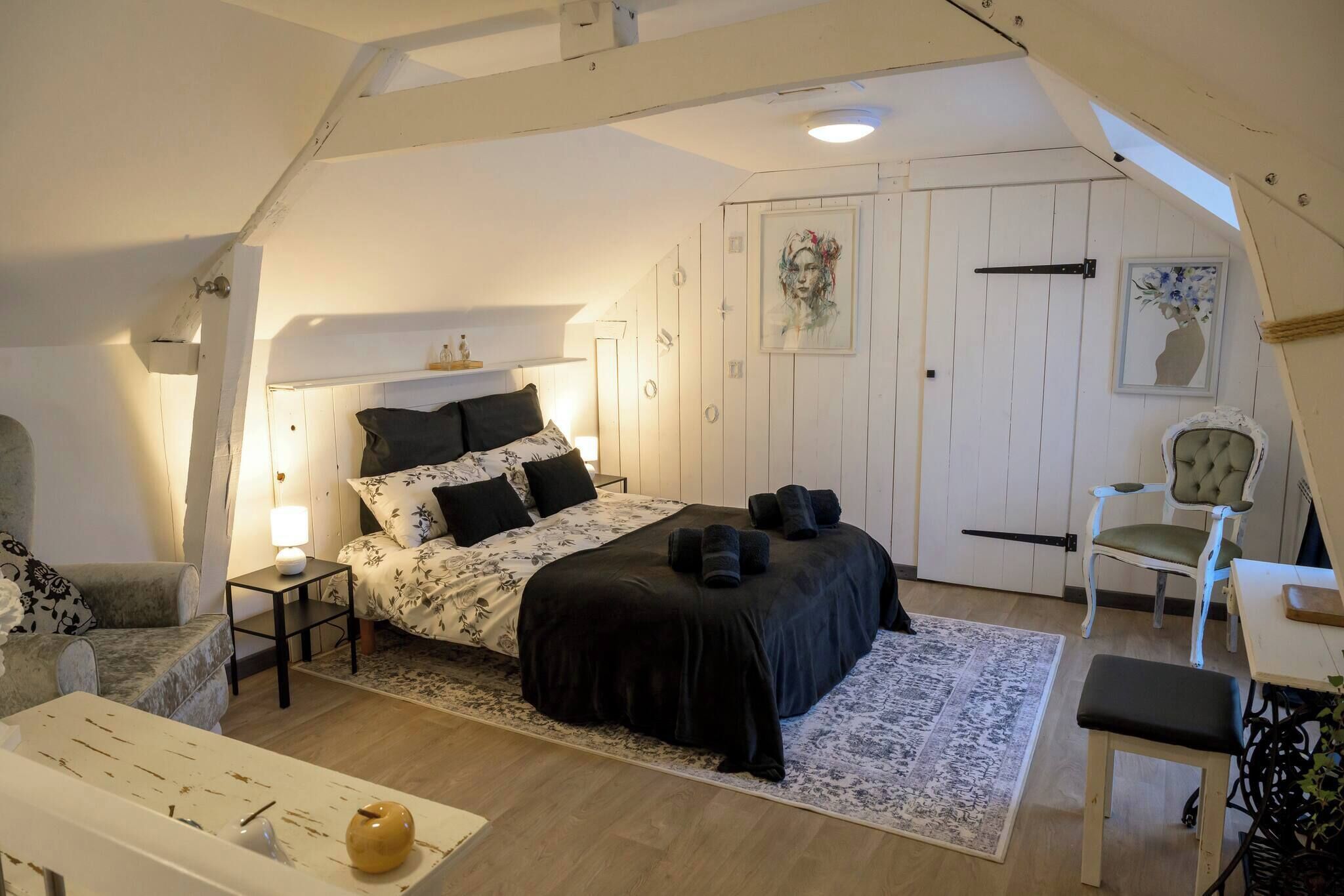2 habitaciones, internet, ropa de cama y acceso para silla de ruedas 
