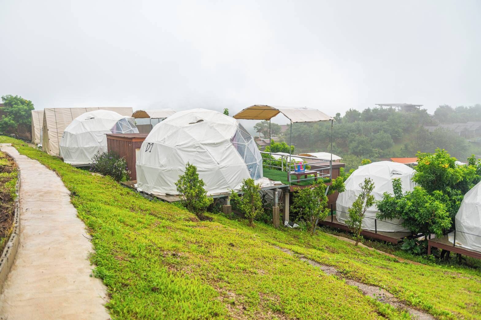 Tent Double Room | บริเวณภายนอก