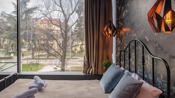 Luxury-Apartment, Stadtblick | Blick auf die Stadt
