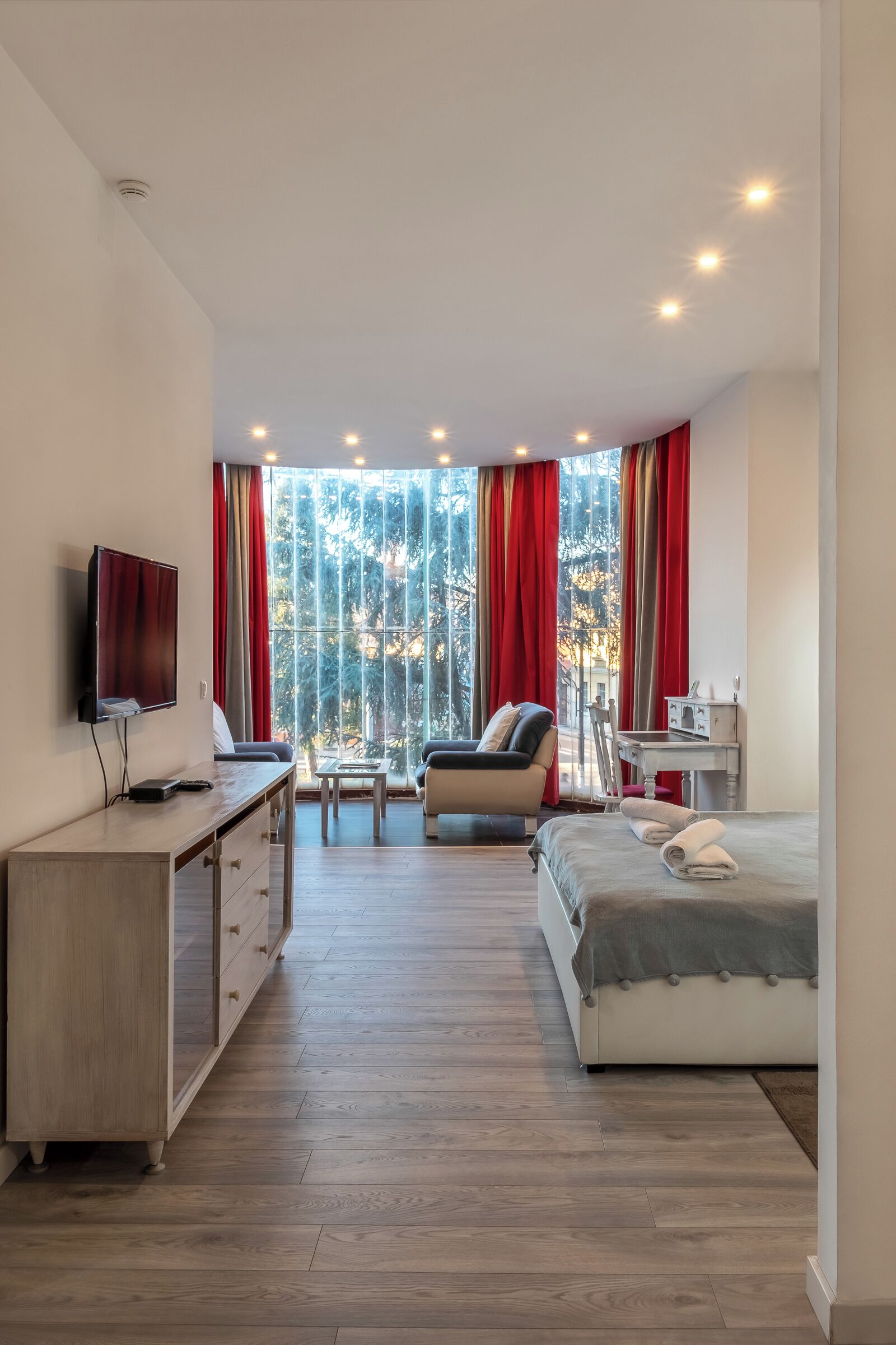 Deluxe-Apartment, Stadtblick