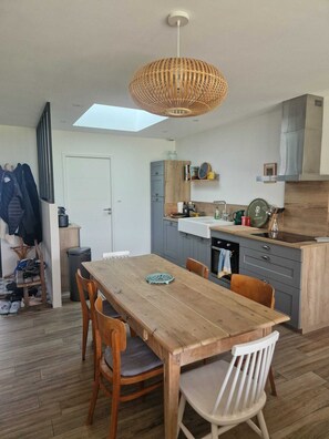 Private kitchen - House Les Dunes Bourgales (Gouville-sur-Mer)