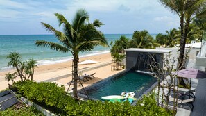 Pool - Luxury Beachfront Villa with Sea-View Retreat & Pool in Natai (Khok Kloi)