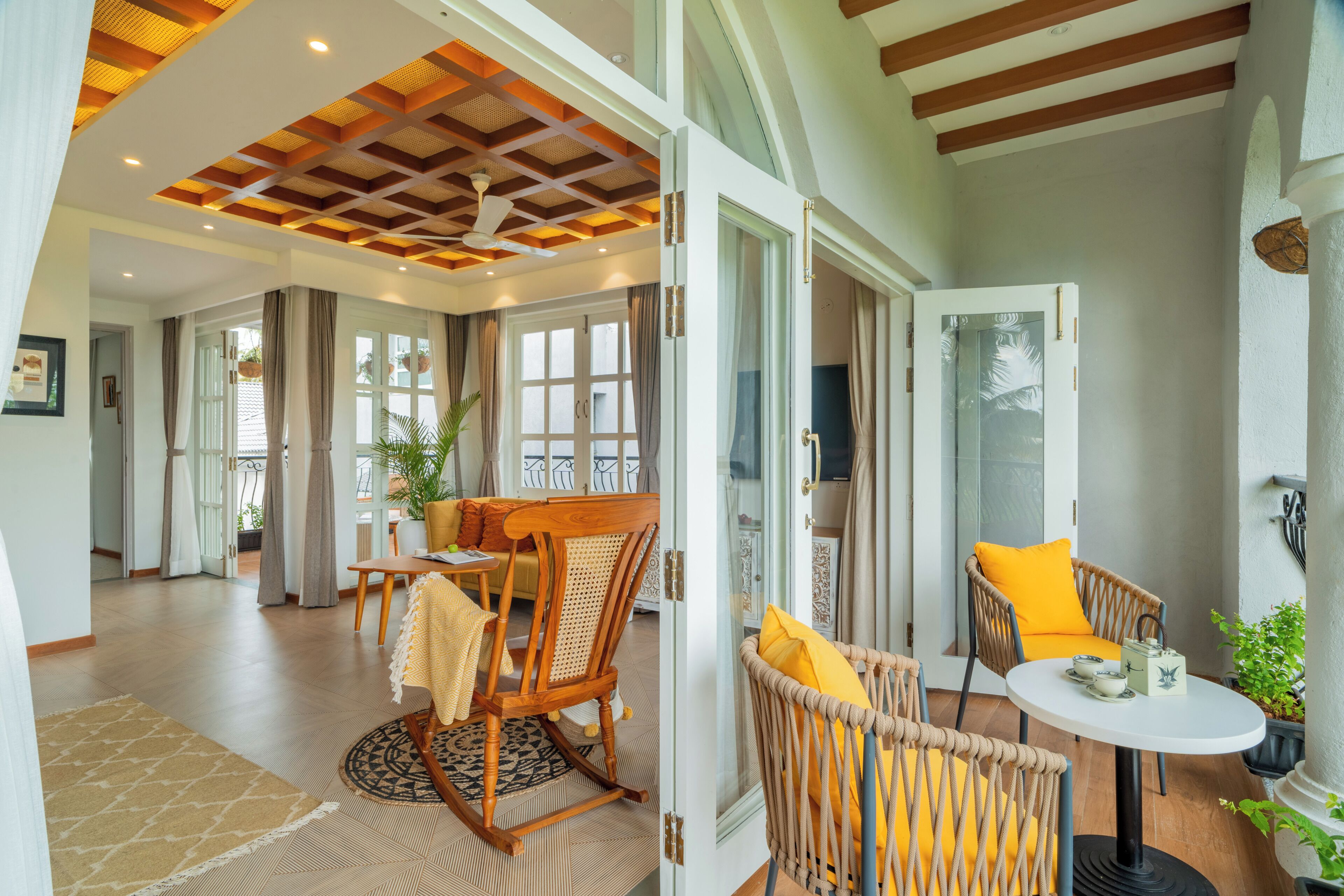 华丽别墅, 阳台, 城市景观 | 住宿内部