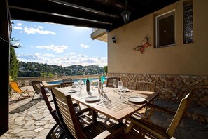 Patio / Balcony - Scenic zone near the castle town (Lloret de Mar)