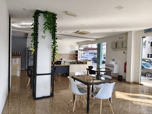Zona de estar del vestíbulo