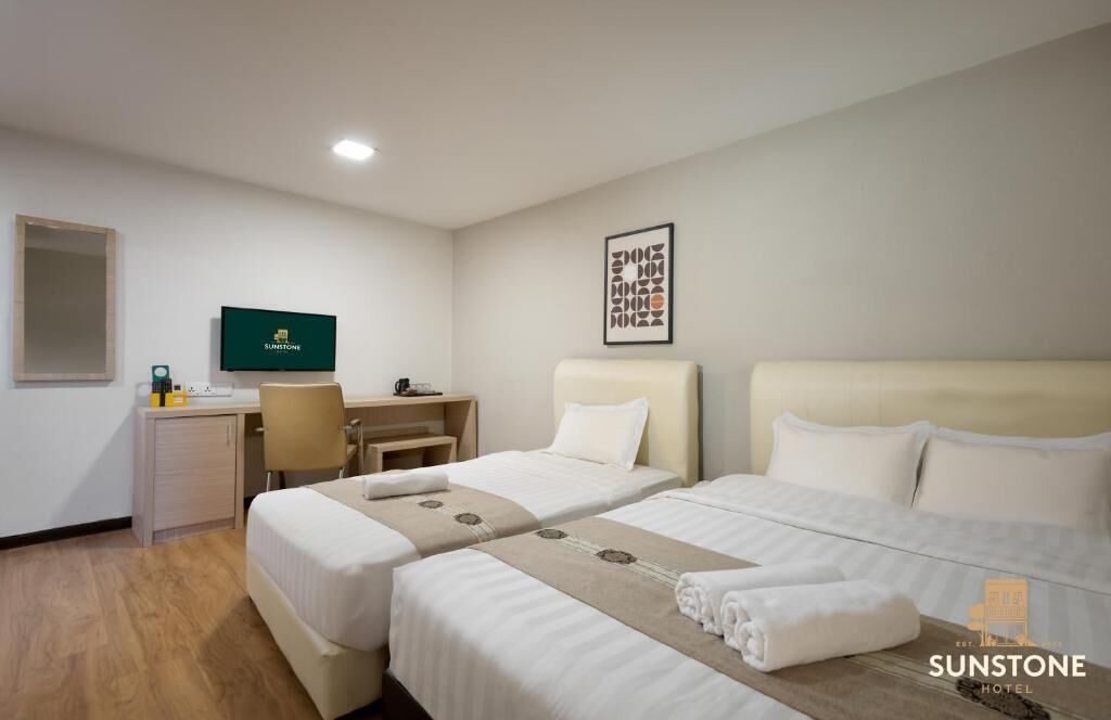 Tremannsrom – familie, byutsikt