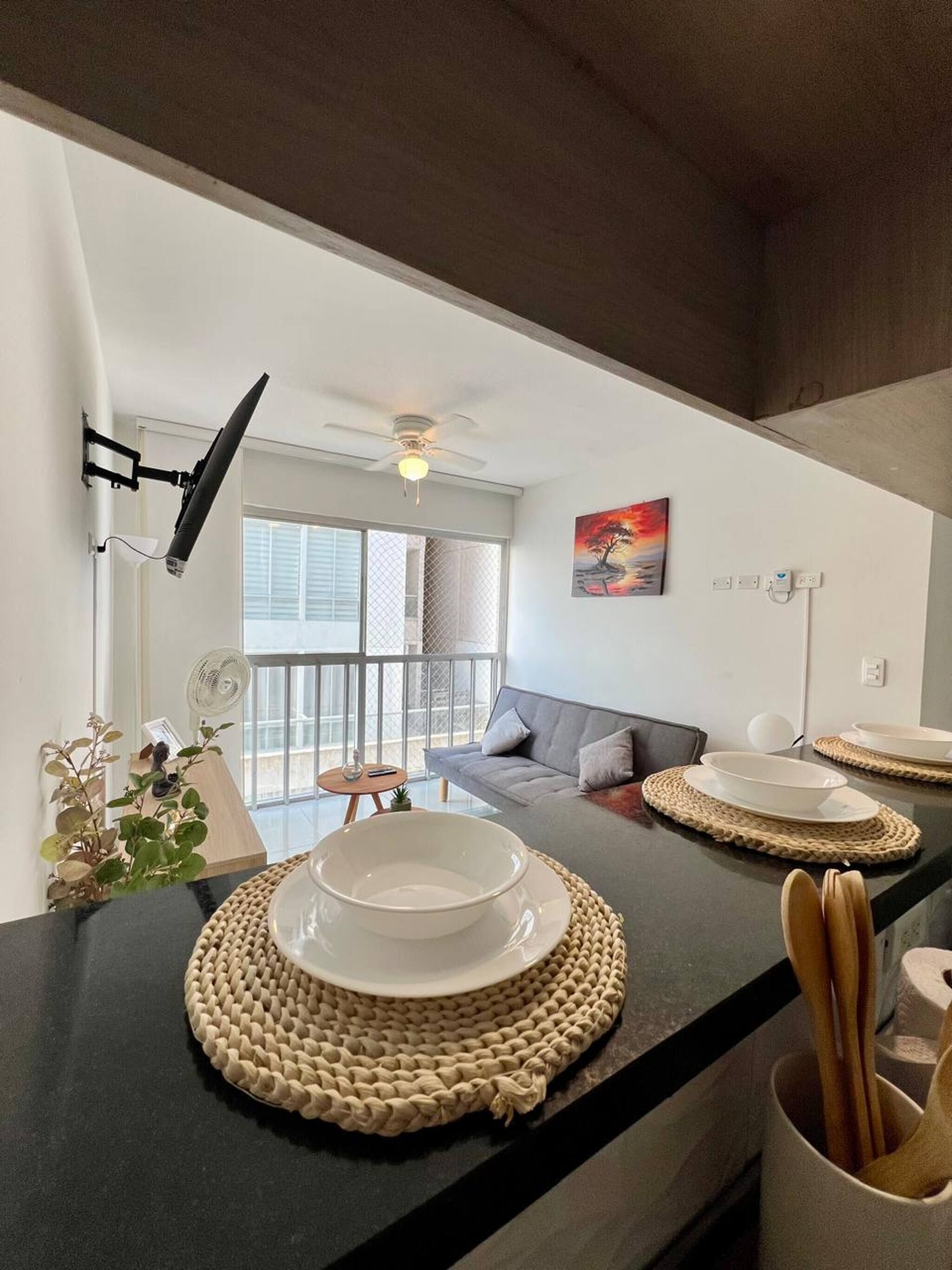 Apartamento, 3 habitaciones, accesible para personas con discapacidad, vistas a la ciudad | Interior