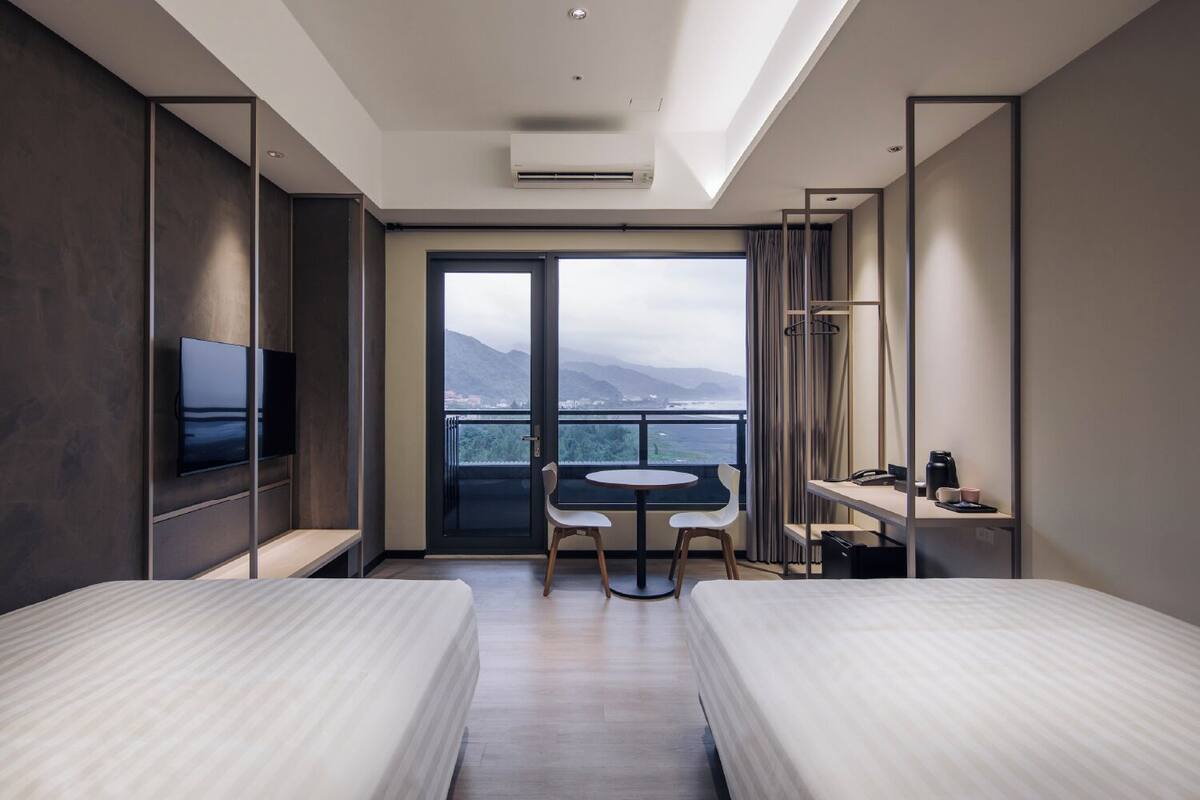 Chambre avec lits jumeaux