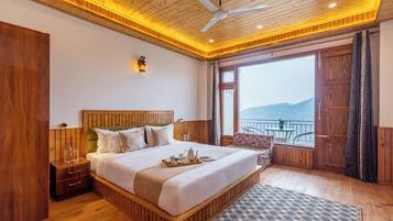 Villa Deluxe, balcon, vue montagne