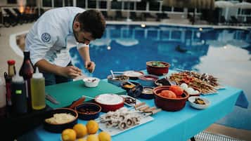 Opções para refeição ao ar livre