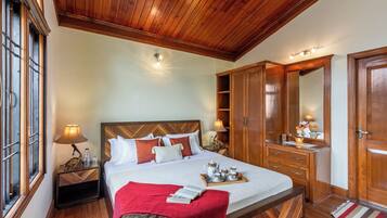 Deluxe-Villa, Balkon, Bergblick