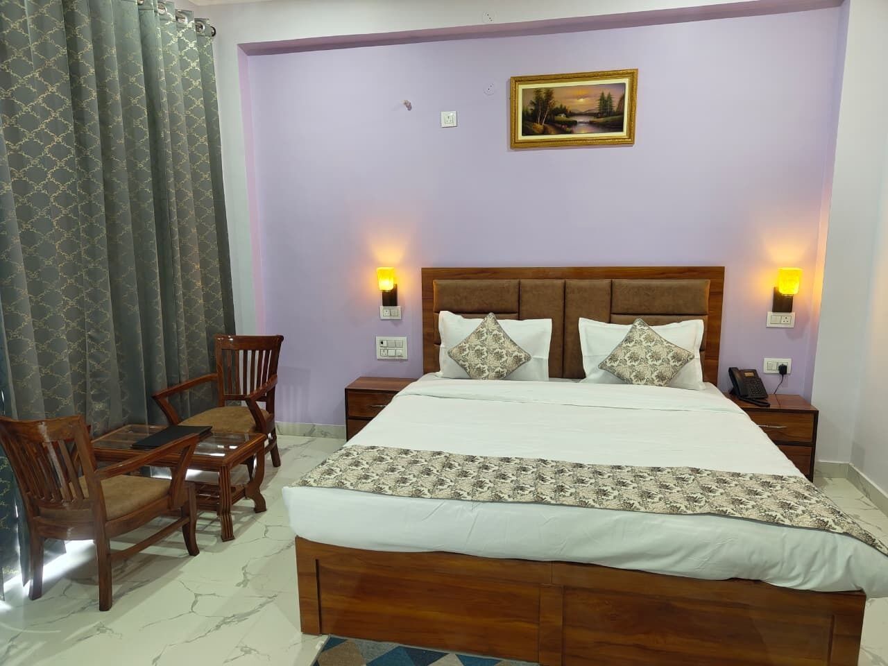 Dobbeltrom – royal, balkong, byutsikt