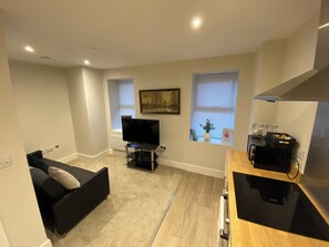 Living area - Entire modern apartment, close to local amenities and attractions. (Kingston upon Hull)
