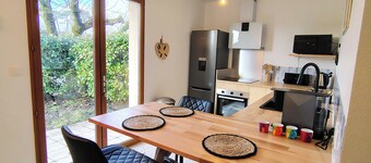 Écrin paisible 51m² avec 2 terrasses & vélos sur le Bassin