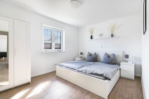 2 habitaciones, tabla de planchar con plancha y wifi 