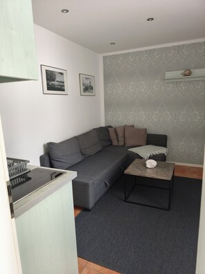 Living area - Apartment no. 13 (Rostock)