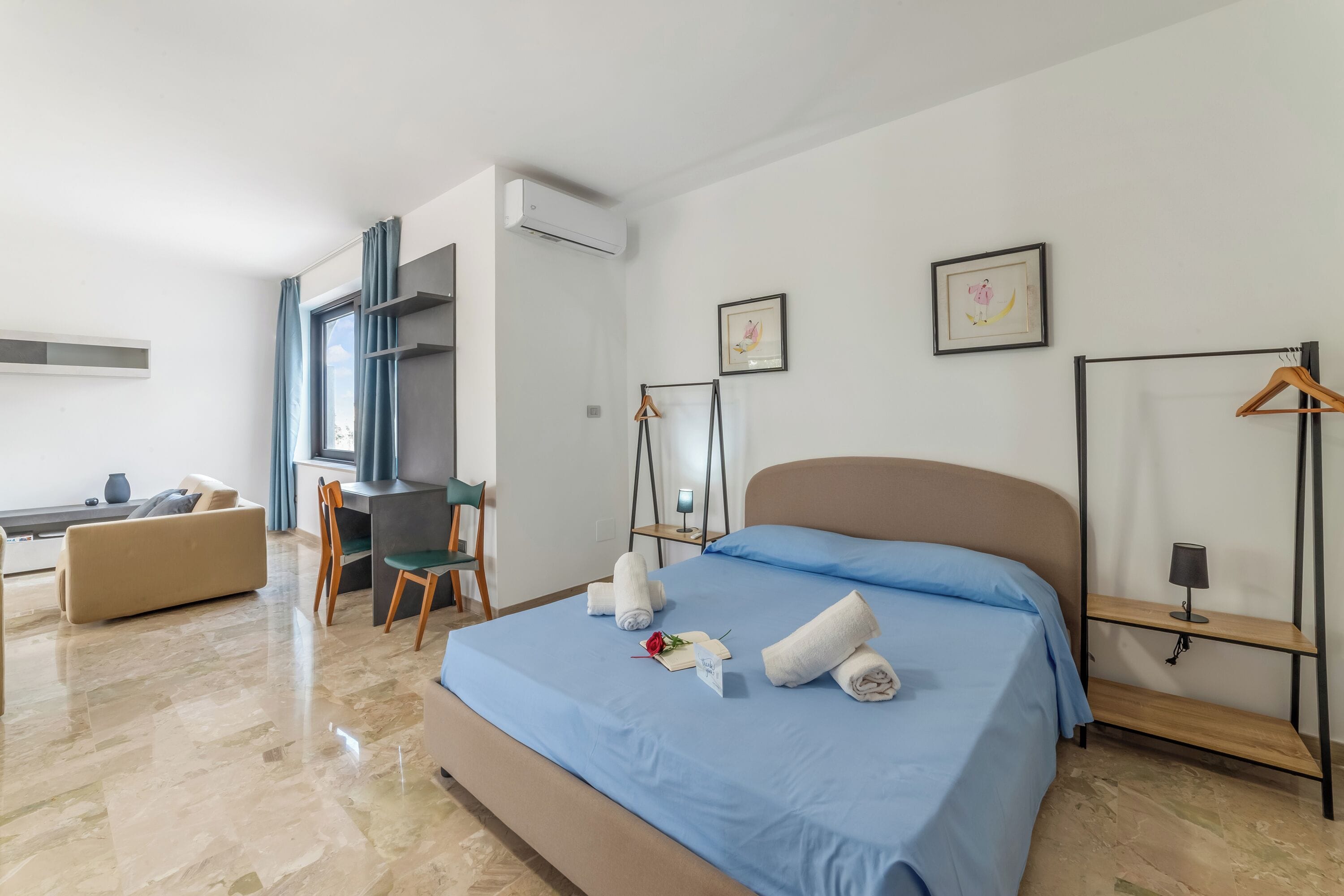 Monolocale Standard (VillaMar Salento Room 3 With Pool) | 3 camere, Wi-Fi gratuito, lenzuola
