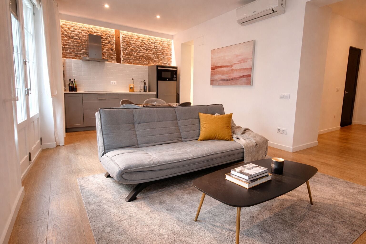 Appartement Panoramique | Coin séjour | Télévision à écran plat