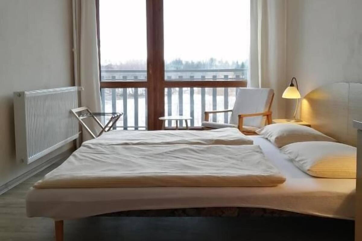 舒適雙人房, 陽台, 湖景