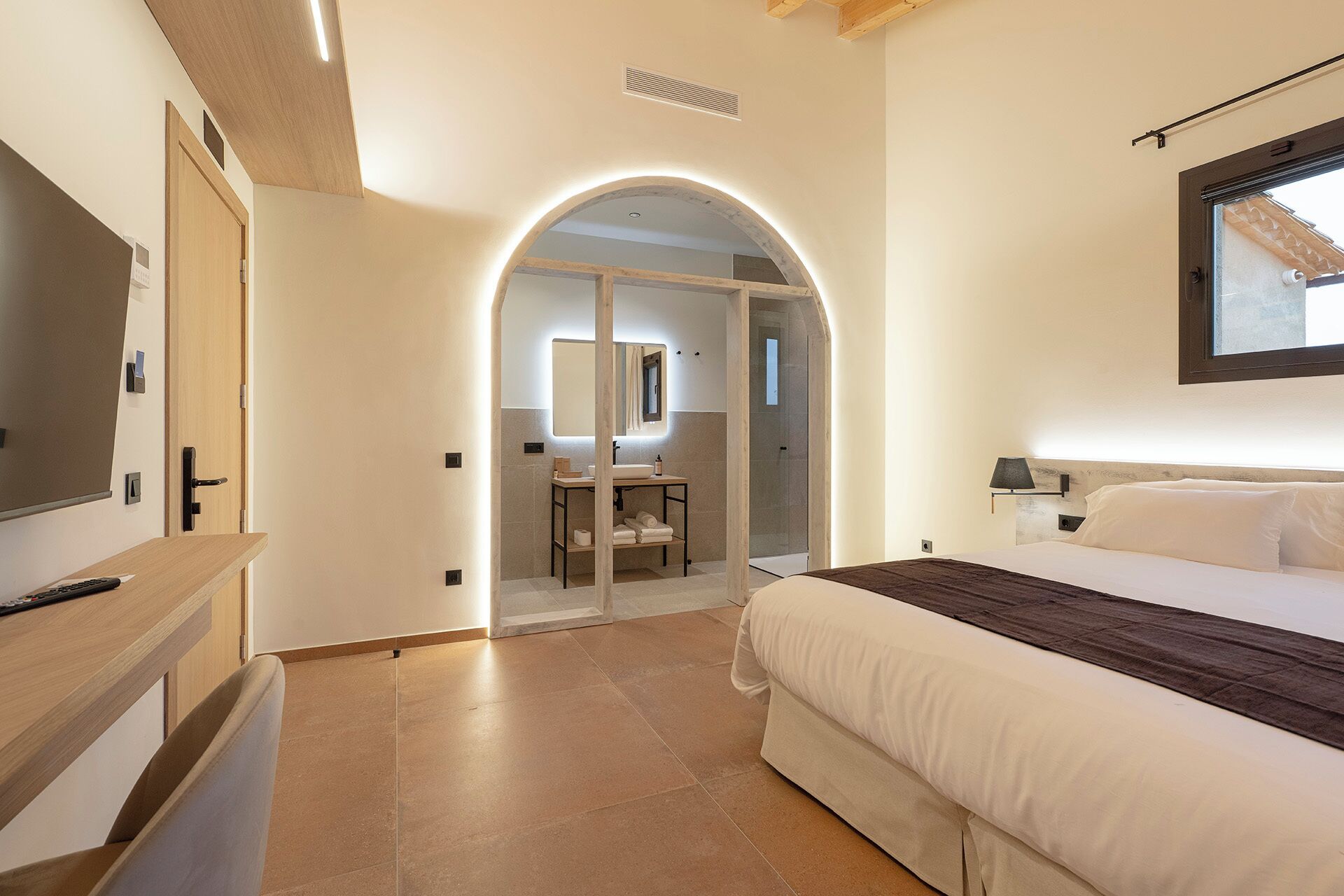 Kamar Double atau Twin, pemandangan kebun