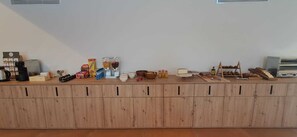 Komplett frokost hver dag (mot et tillegg)