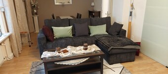 Newly renovated 84 sqm apartment just 2 minutes from the banks of the Rhine with terrace